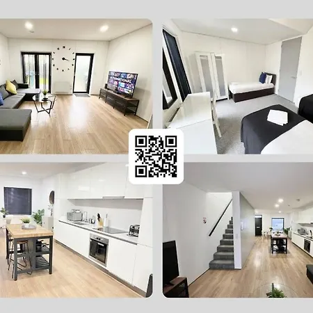 Large Townhouse 5 Beds With Two Parking Spaces - Manchester City Centre Exterior photo
